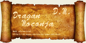 Dragan Moconja vizit kartica